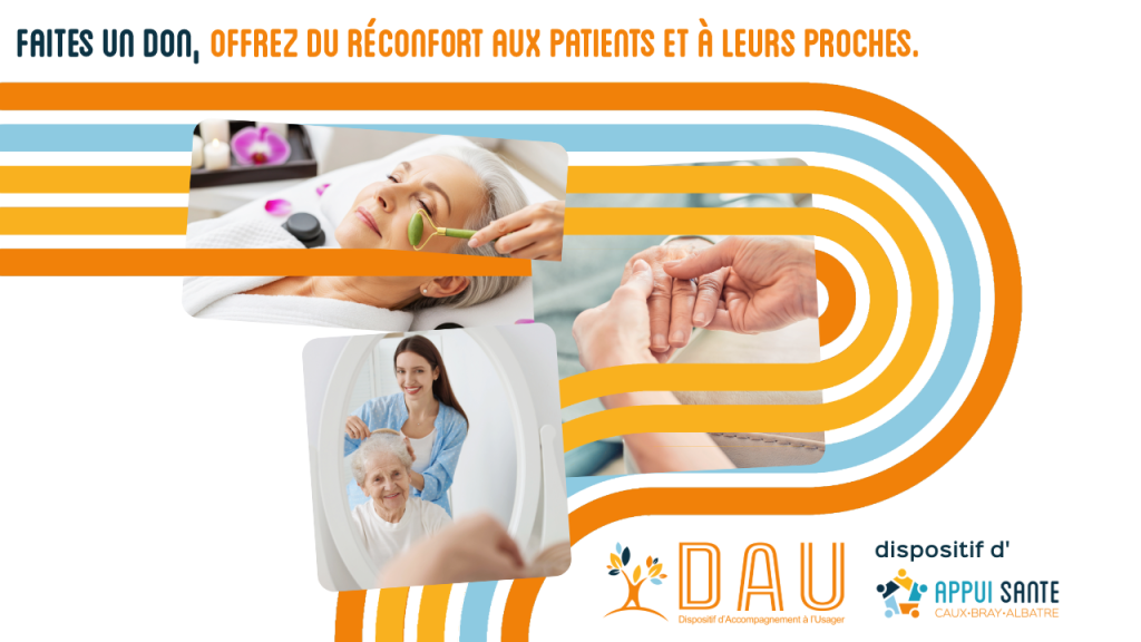 DAU - Faites un don visuel dispositif d'accompagnement à l'usager appui santé caux bray albâtre helloasso cagnotte