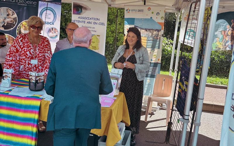 Forum des assos Dieppe 2025 appui santé caux bray albâtre as évènement