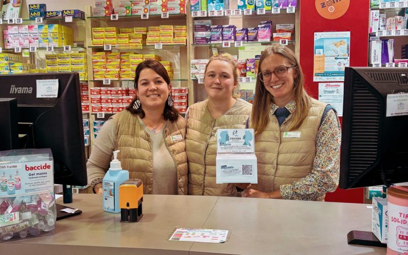 La Grande Pharmacie Dieppe Movember dispositif d'accompagnement à l'usager DAU appui santé Caux Bray Albâtre prévention dons