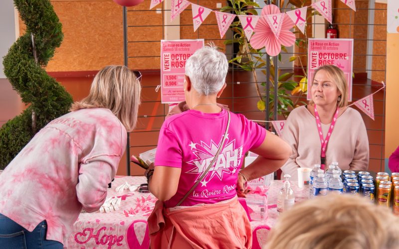 Le Rose en Action - oct 2025 évènement appui santé caux bray albâtre octobre rose